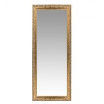 Specchio in paulonia dorato 59x145 cm - Modello Classico chic - Legno - Maisons du Monde