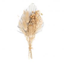 Strauß mit beigefarbenen Trockenblumen Stil landhaus Maisons du Monde