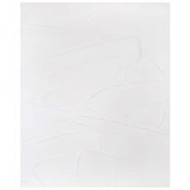 Tela dipinta bianca 65x80 cm modello contemporaneo - Bianco - Tessuto - Maisons Du Monde