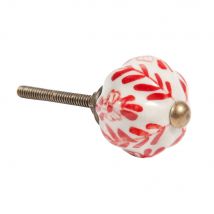 Türknopf, rot Stil classic chic Maisons du Monde