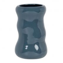 Vaso in dolomite blu alt. 15 cm - Modello In riva al mare - Maisons du Monde
