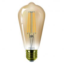 Warm white LED light amber bulb E27 50W contemporary style - Transparent Glass - Maisons Du Monde
