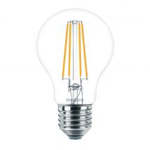 Warm white LED light bulb E27 60W contemporary style - Transparent - Glass - Maisons Du Monde