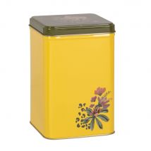 Yellow and khaki green metal box exotic style - Yellow , - Maisons Du Monde