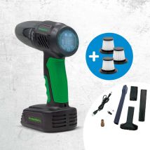 Hammersmith Air Storm Akku Handstaubsauger & Luftkompressor inkl. HEPA-Filter 3er Set