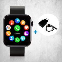 Kendox LifeTracker 2in1 Smartwatch & Fitnessuhr inkl. USB Kabel & Adapter