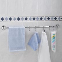 EVERLOC Hakenleiste 50 cm mit 5 Haken