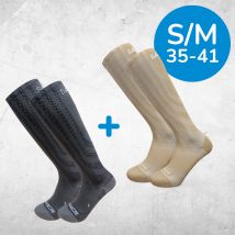 SANKOM Light Socks revitalisierende Stützstrümpfe 1+1 GRATIS