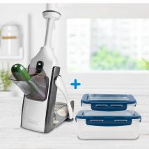 Küchen-Pro Set Livington TurboCut Universalhobel & Livington Flex&Fresh