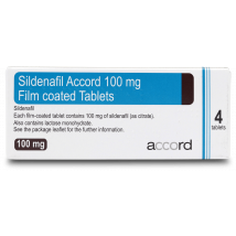 Accord Sildenafil 100mg 4 Tablets