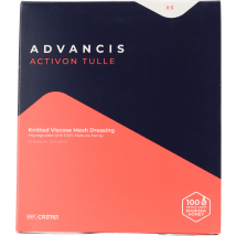 Advancis Activon Tulle with Medical Grade Manuka Honey 5cm x 5cm