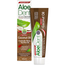 AloeDent Coconut Fluoride Free Toothpaste 100ml