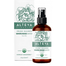 Alteya Organic Bulgarian White Rose Water (Rosa Alba) Spray 120ml