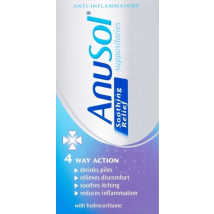 Anusol Soothing Relief 12 suppositories