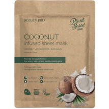 BeautyPro Coconut Infused Sheet Mask Coconut, Mushroom & Red Algae 22ml