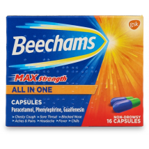Beechams Max Strength All in One 16 Capsules