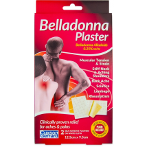 Belladonna Plaster Pain Relief Small 2 Pack