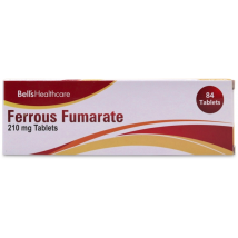 Bell's Ferrous Fumarate 210mg 84 Tablets