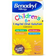 Benadryl Allergy Children's 6+ Liquid 70ml