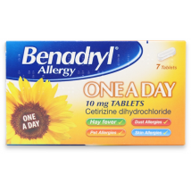 Benadryl Allergy One-A-Day 7 Tablets