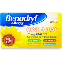 Benadryl Allergy One-A-Day 30 Tablets