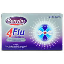 Benylin 4 Flu 24 Tablets