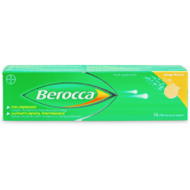 Berocca Mango 15 Effervescent Tablets