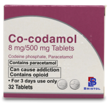 Bristol Co-Codamol 8/500mg 32 Tablets
