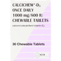 Calcichew-D3 Once Daily Chewable Tablets 30 Pack