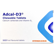 Adcal-D3 Fruit Flavoured 112 Chewable Tablets