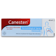 Canesten Clotrimazole Dermatological Spray 40ml