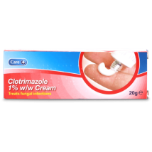 Care+ Clotrimazole 1% w/w Cream 20g