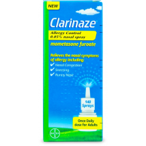 Clarinaze Allergy Control Spray 140 Sprays