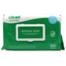 Clinell Universal Cleaning & Disinfectant Wipes 200 Wipes