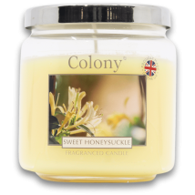 Colony Sweet Honeysuckle Medium Candle 335g