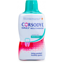 Corsodyl Gum Care Daily Mouthwash Alcohol Free Mint Flavour 500ml
