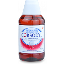Corsodyl Alcohol Free Mouthwash Mint 300ml