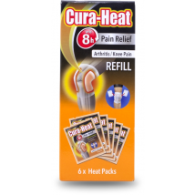 Cura-Heat Arthritis Pain Refill 6 pack