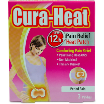 Cura-Heat Period Pain Relief Heat Patch 3 Patches