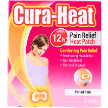Cura-Heat Pain Relief Heat Patch 3 Pack