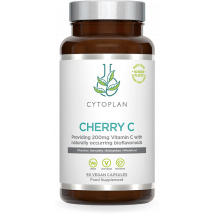 Cytoplan Cherry C Wholefood Vitamin C 200mg 60 Capsules