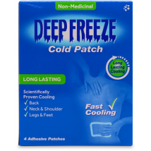 Deep Freeze Cold Patches 4 Patches