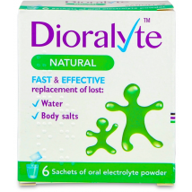Dioralyte Natural 6 Sachets