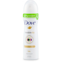 Dove Invisible Dry Compressed Aerosol Anti Perspirant Deodorant 75ml