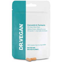 DR.VEGAN Curcumin & Turmeric 30 Capsules
