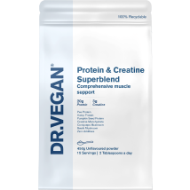 DR. VEGAN Protein & Creatine Superblend Unflavoured 450g