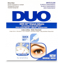 Duo Quick-Set Striplash Adhesive White/Clear 7g