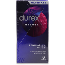 Durex Intense Condoms 6 Pack