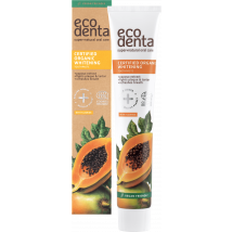Ecodenta Organic Whitening Fluoride Toothpaste with Papaya 75ml