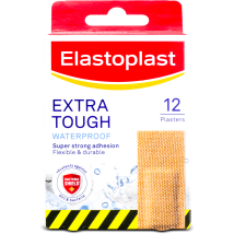 Elastoplast Extra Tough Waterproof 12 Plasters